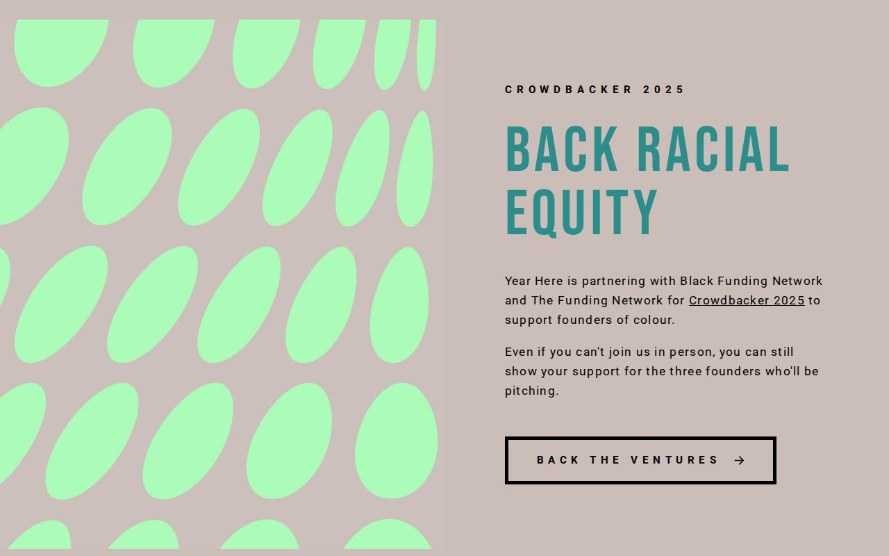 Crowdbacker 2025 - Show your support